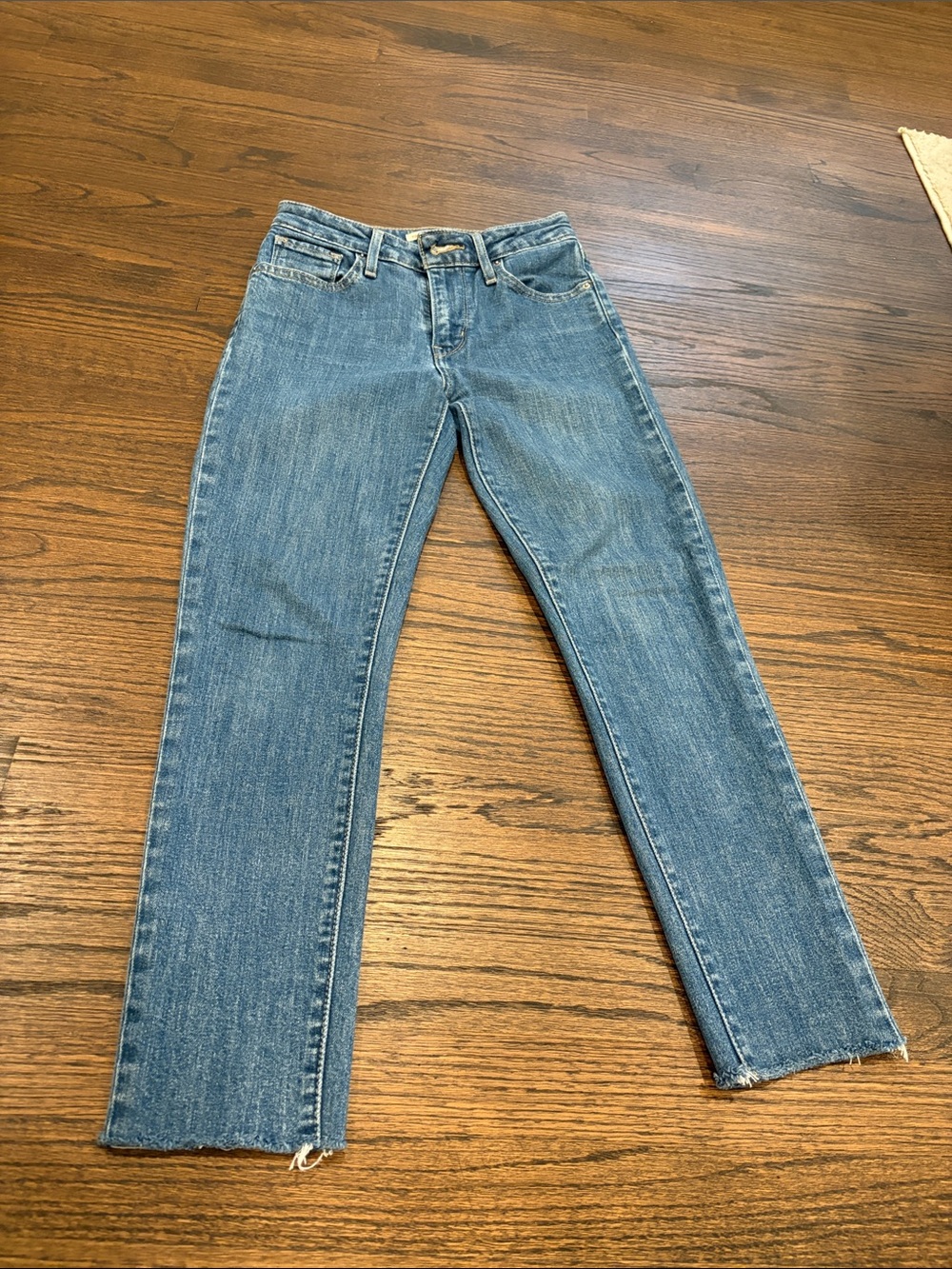Levi’s 721 High Rise Skinny Jeans-Cropped